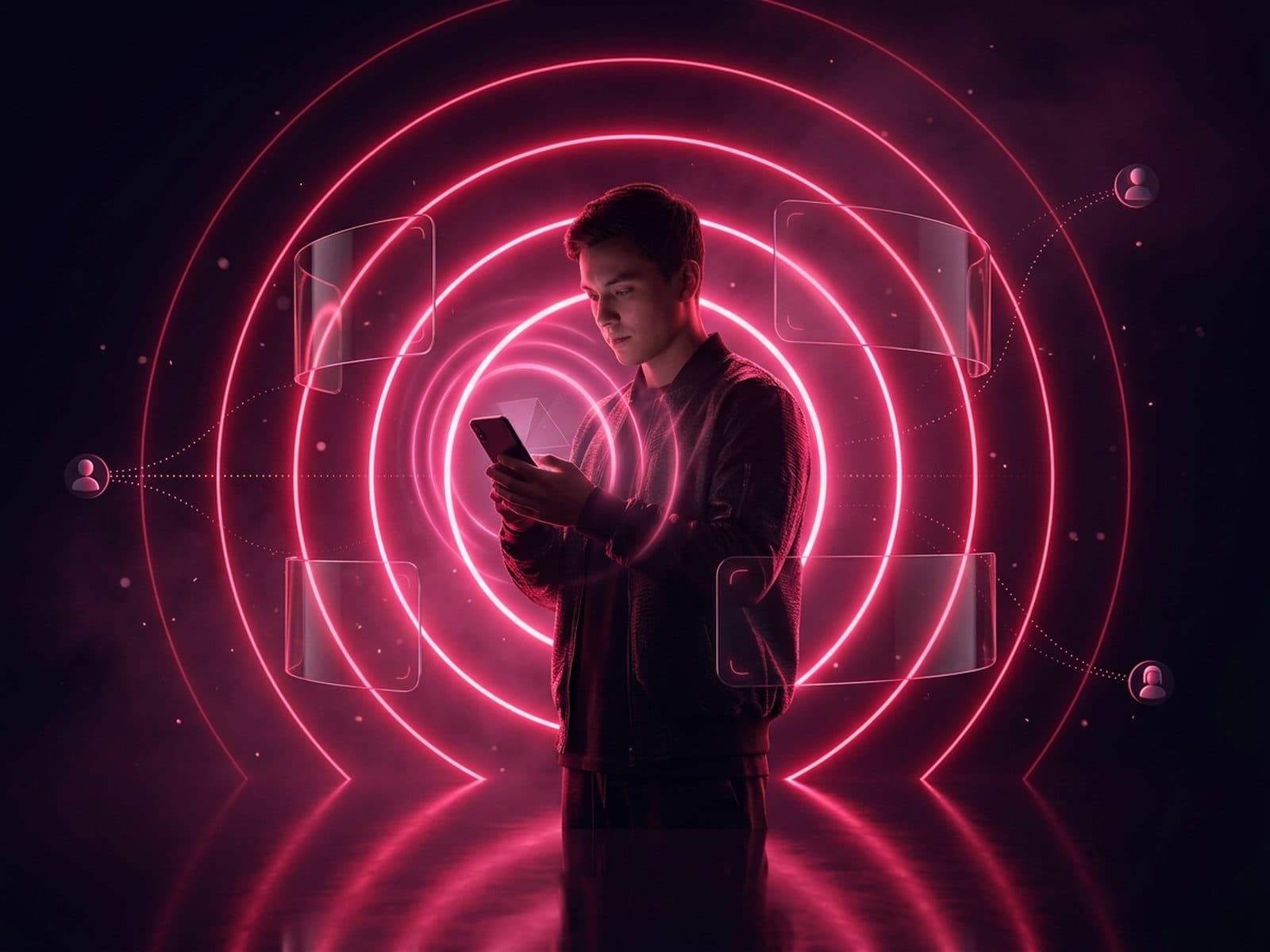Instagram-grid met feedvideo’s en hoge viewaantallen