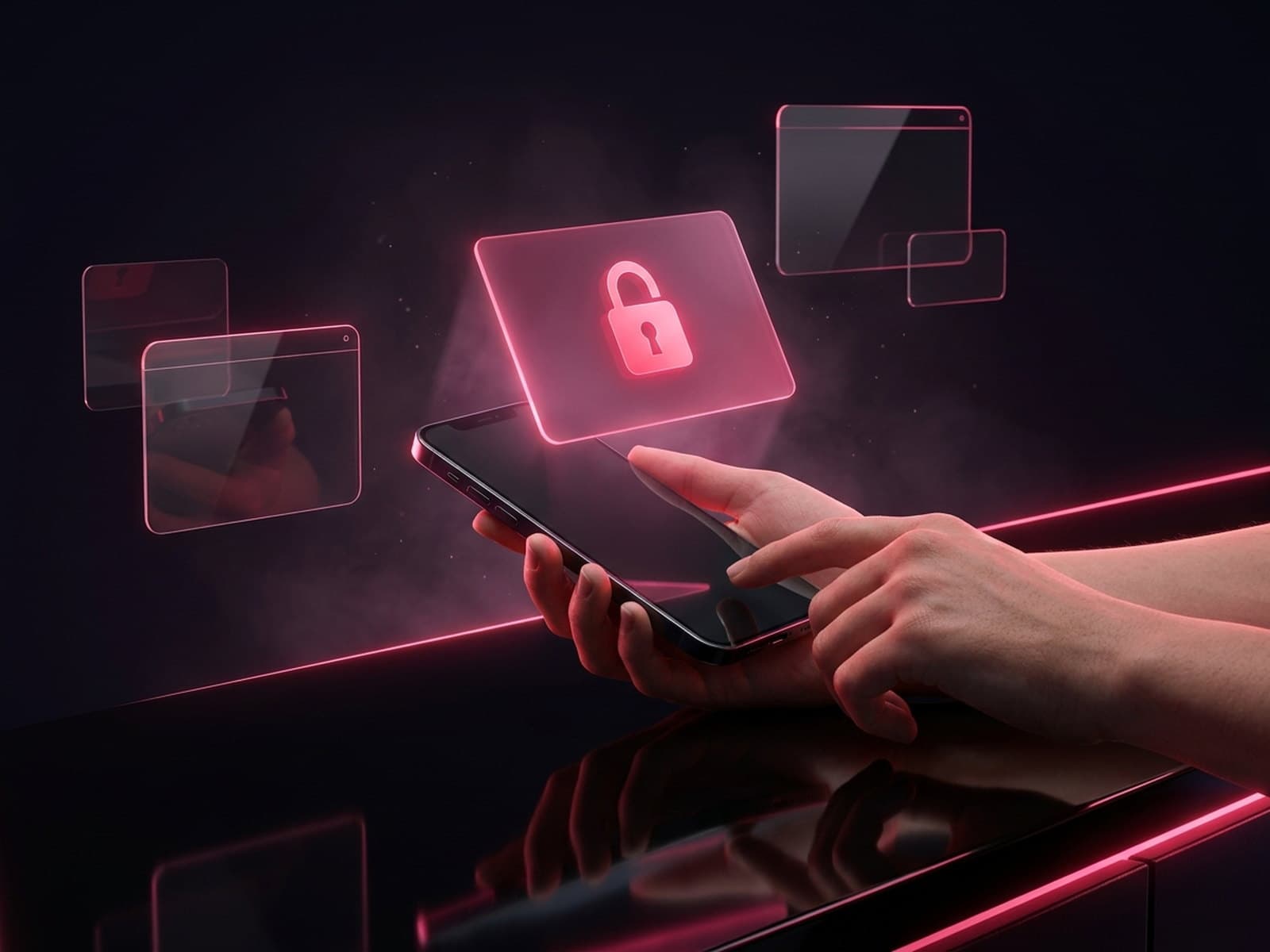 Veilige contactloze betaling voor een Instagram-viewpakket